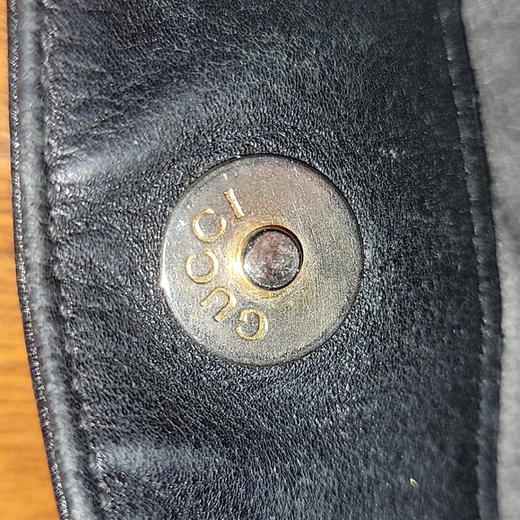 Authentic GUCCI Leather Bamboo Bag - Picture 2 of 9